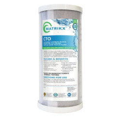 Filter Cartridge 10in Big Active Carbon Block 5 micron (CTO 32-450-10)