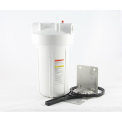 Filter Housing 10in Big White 25mm c/w Bracket & Spanner