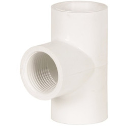 PVC Faucet 90* Tee 25mm