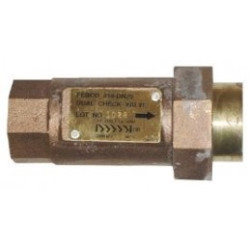 Brass Female Dual Check Valve 25mm