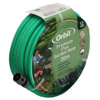 Orbit Premium Garden Hose 12mm x 30m Fitted