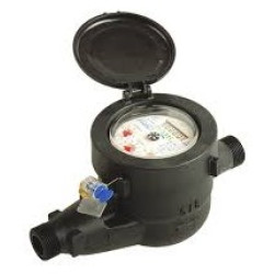 Arad M Water Meter 15mm EV 1L Pulse c/w Coupling Set