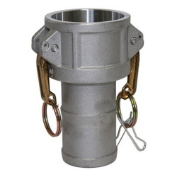 Camlock AG Type 51C x 63mm OD Pipe - Aluminium