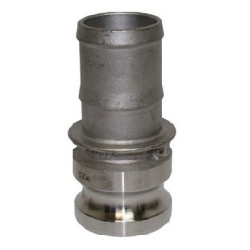 Camlock AG Type 51E x 63mm OD Pipe - Aluminium
