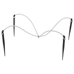 4 Way Adaptor c/w 60cm Tube & DriPegs Assembled