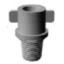 Eindor Threaded Adaptor 1/4in BSW x Female Slip (PLUN-1/4)