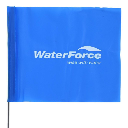 WaterForce Blue Irrigation Marker Flags (bundle of 100)