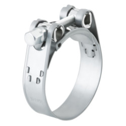 T-Bolt Clamp W1 Aluzinc 130-140mm 30mm band