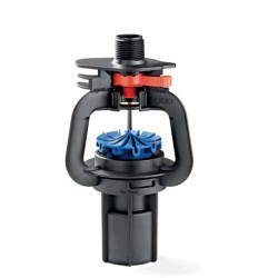 Komet Precision Twister Sprinkler- Low Angle Blue with Weight (05010203)