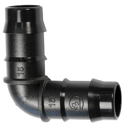 Antelco Lateral Elbow 16mm Double Barbed (47225)