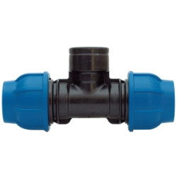 Irritec Metric Female Tee 20 x 15mm BSP