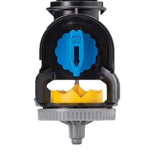 Nelson S3030 Spinner Cap/Plate/Body Assembly D8 - 21Deg - Yellow Plate (Acme)