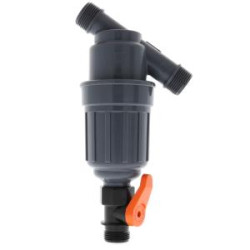 Amiad 20mm PP Filter c/w 80 Micron S/Steel Screen & Valve