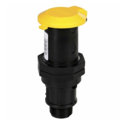 Plastic Quick Coupling Valve 25mm BSPM