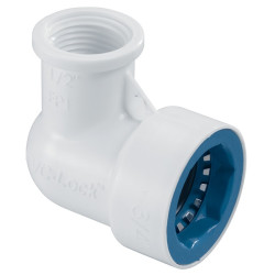 PVC-Lock Faucet Elbow 25mm x 1/2 FNPT*****