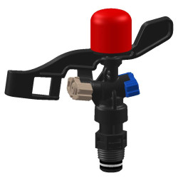 Rolland Plastic Impact 15mm Male Full Circle 8 Degrees
