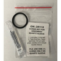 UV Greenway O-ring Set for Quartz Sleeve