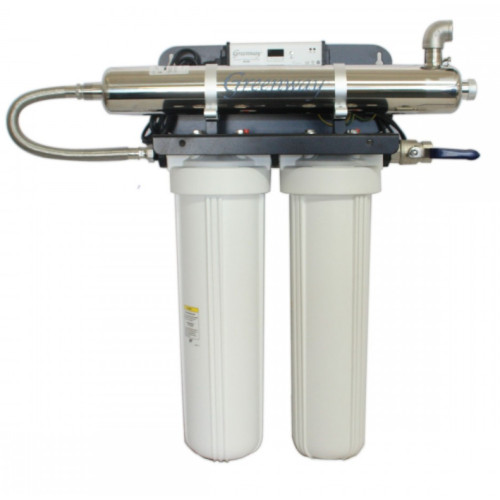 UV Unit Greenway with 2 x 20in Filters Complete