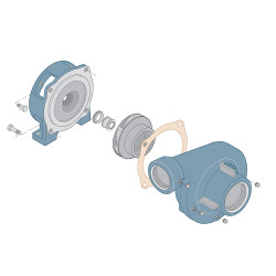 Pump Wet End Kit suits 2HP Berkeley Booster Pump