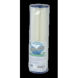 Aquafilter Cartridge 10in Std Polyester Pleated 5 Micron
