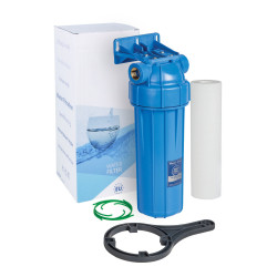 Aquafilter Housing 10in Std Blue Bowl 20mm c/w Bracket & Wrench