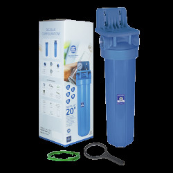Aquafilter Housing 20in Big Blue Bowl 25mm c/w Bracket & Wrench