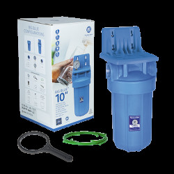 Aquafilter Housing 10in Big Blue Bowl 25mm c/w Bracket & Wrench