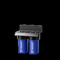 AquaGuard Twin 10in Big Blue Housings 25mm Wall Mount
